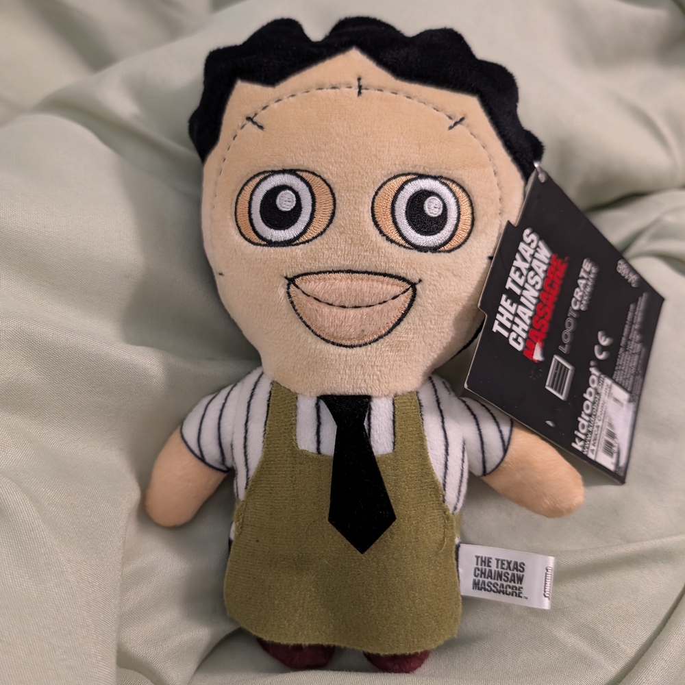 Kidrobot Phunny Leatherface Plush Texas Chainsaw Massacre Loot Crate NWT 2015